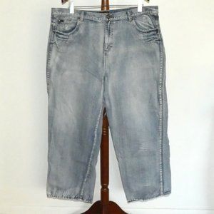 Reverb Loose Distressed Denim Jeans